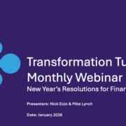 Webinar Finance Transformation 1-27-2026