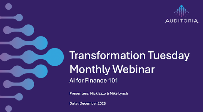 Webinar Finance Transformation webinar December 2025