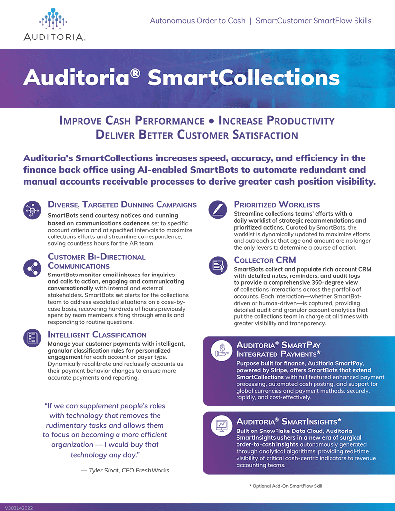Artificial Intelligence for Collections and A/R