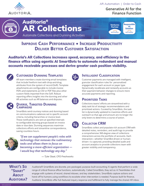 Artificial Intelligence for Collections and A/R