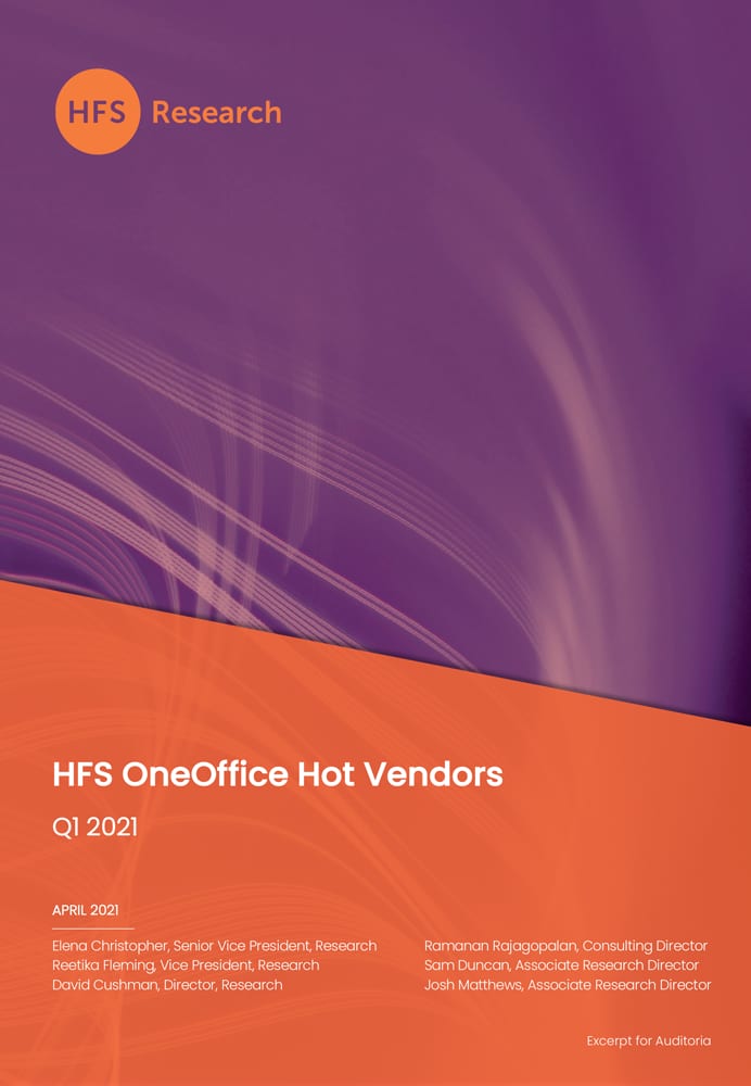 HFS OneOffice Hot Vendors Rep