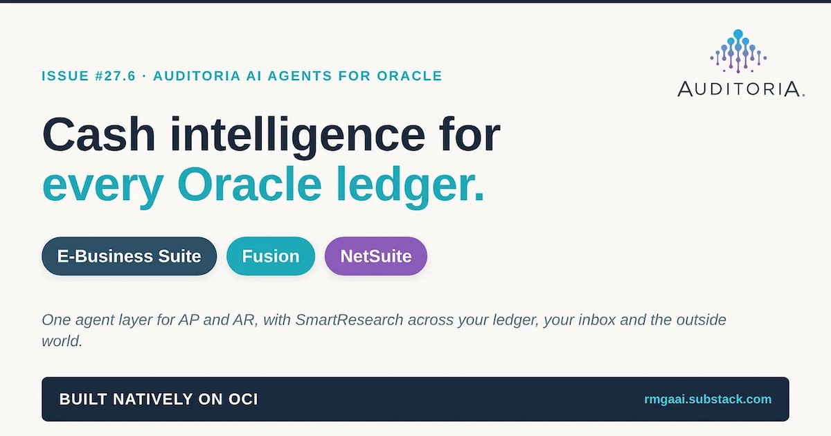Cash Intelligence for Oracle